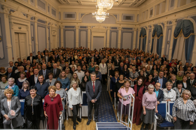 Торжественный вечер в честь первого празднования Дня профсоюзов в Иркутской области прошёл в атмосфере большого праздника
