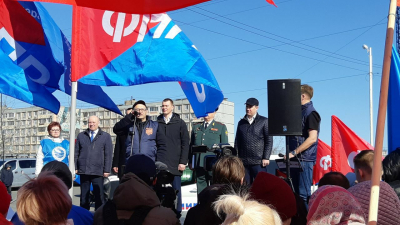 Всероссийский профсоюзный первомайский автопробег приближается к Иркутской области